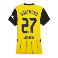 Dámy Fotbalový dres Borussia Dortmund Karim Adeyemi #27 2024-25 Domácí Krátký Rukáv